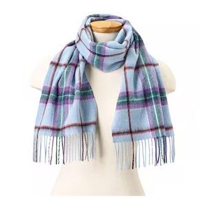 NWT 100% Lambswool Tartan Scarf